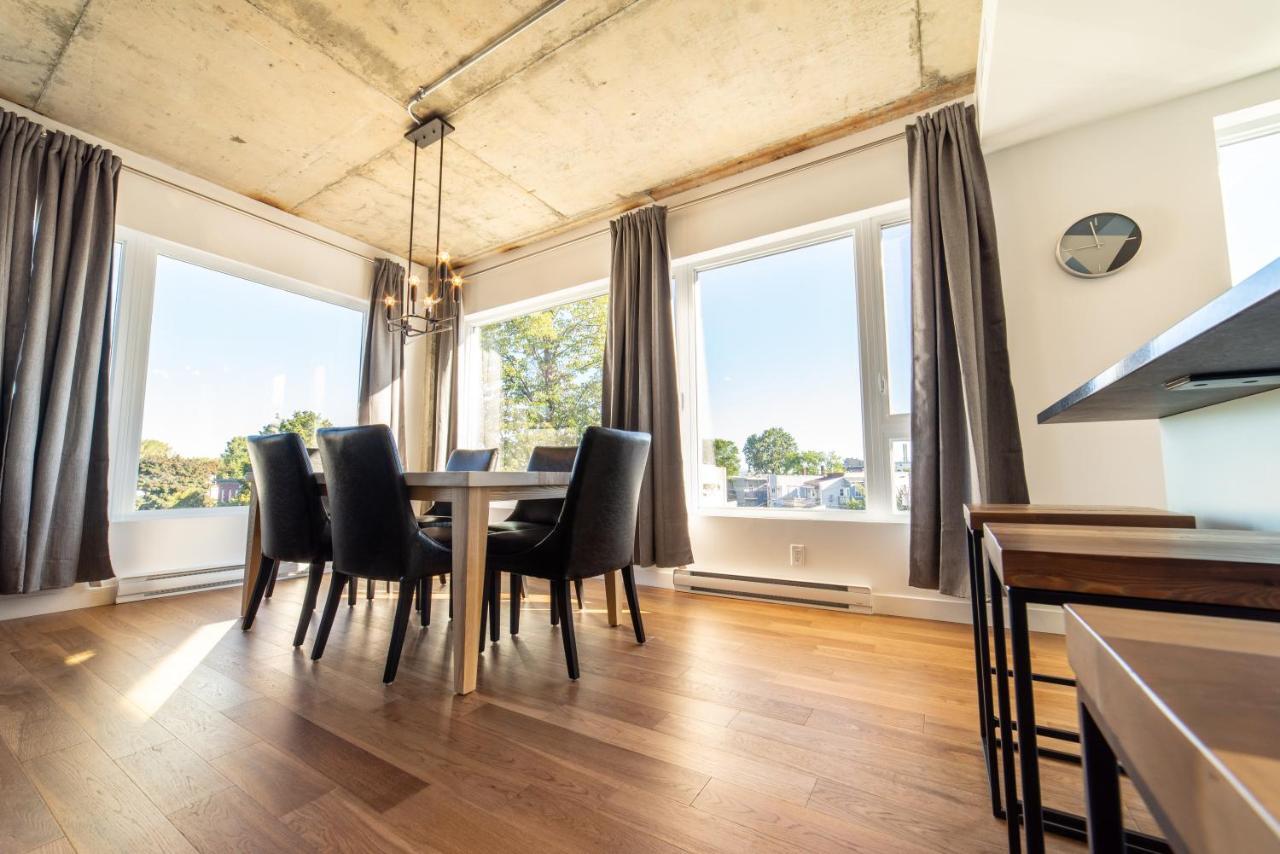 魁北克Aux Havres Urbains - Le Penthouse De La 3Ieme Avenue公寓 外观 照片