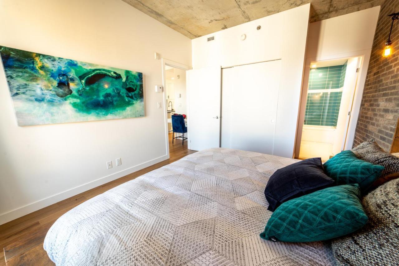 魁北克Aux Havres Urbains - Le Penthouse De La 3Ieme Avenue公寓 外观 照片